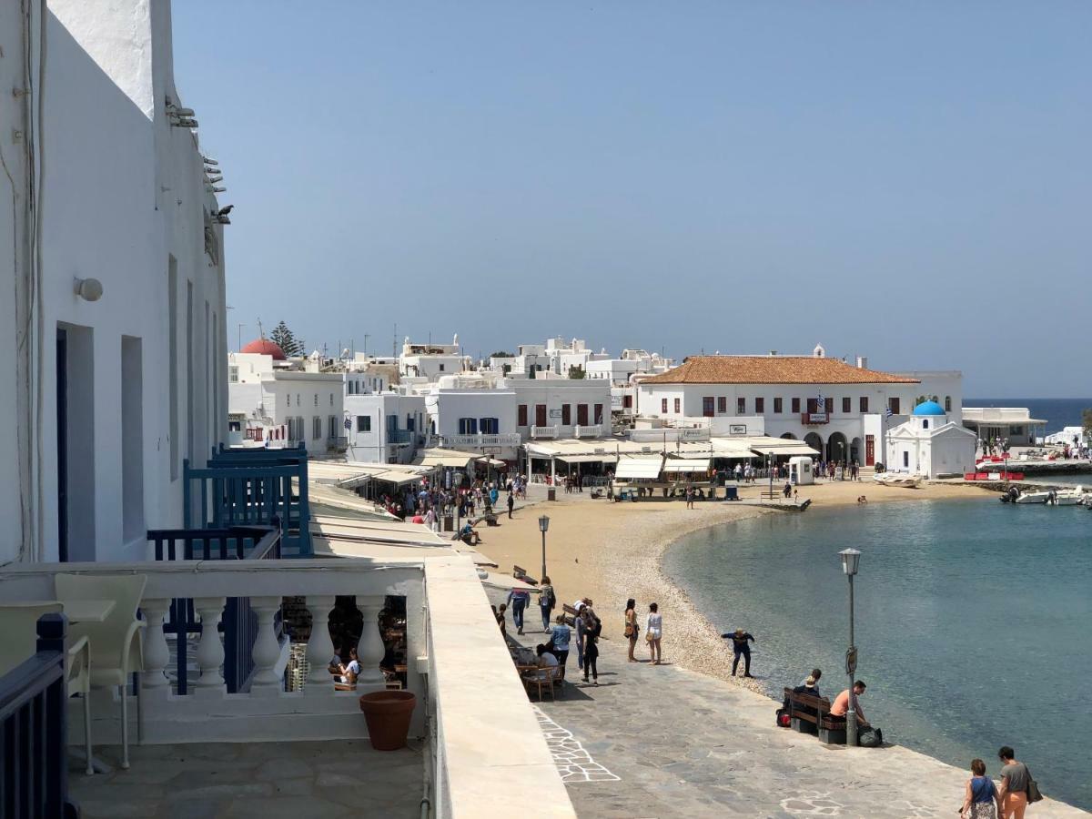 Mykonos Old Harbor Front Suite With Balcony Mykonos Town Eksteriør billede
